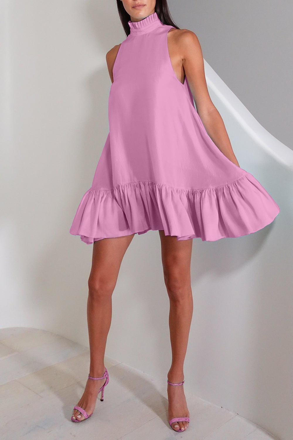 AZEEZA-Alcott Dress - Fondant Pink-