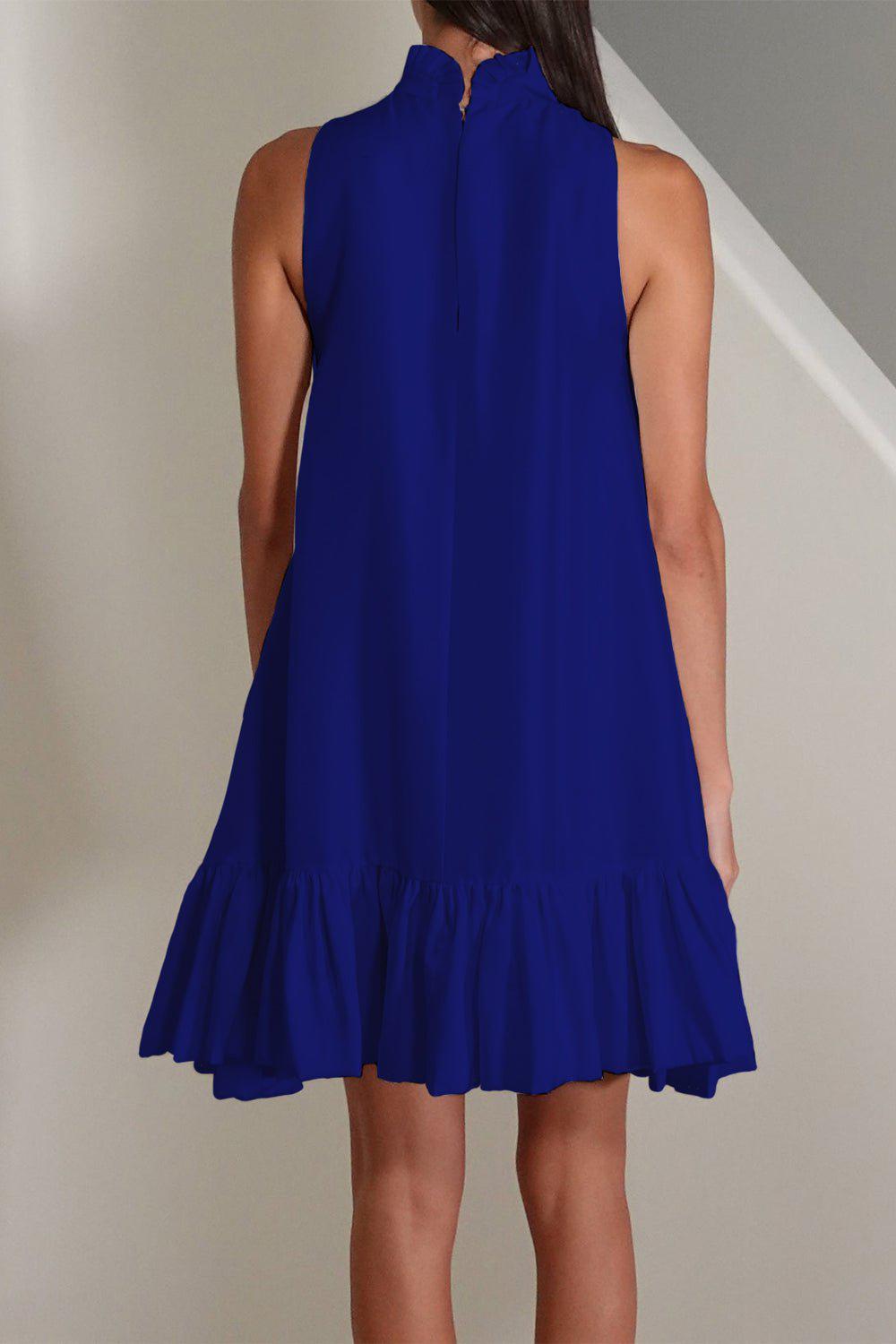 AZEEZA-Alcott Dress - Royal Blue-