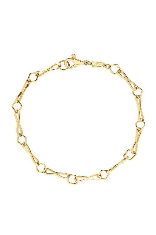 Large Link Bracelet-YELLOW GOLD-JEWELRYFINE JEWELBRACELET O-AZLEE