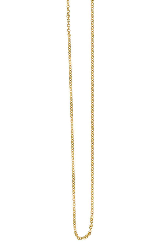 Medium Cable Chain Necklace-YELLOW GOLD-20-JEWELRYFINE JEWELNECKLACE O-AZLEE