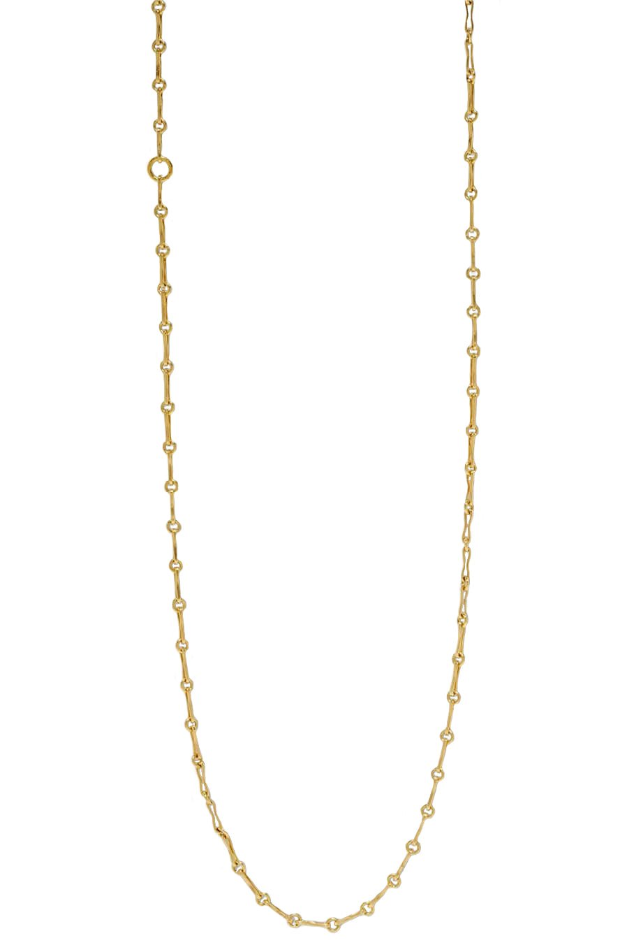 AZLEE-Small Circle Link Handmade Chain 20"-