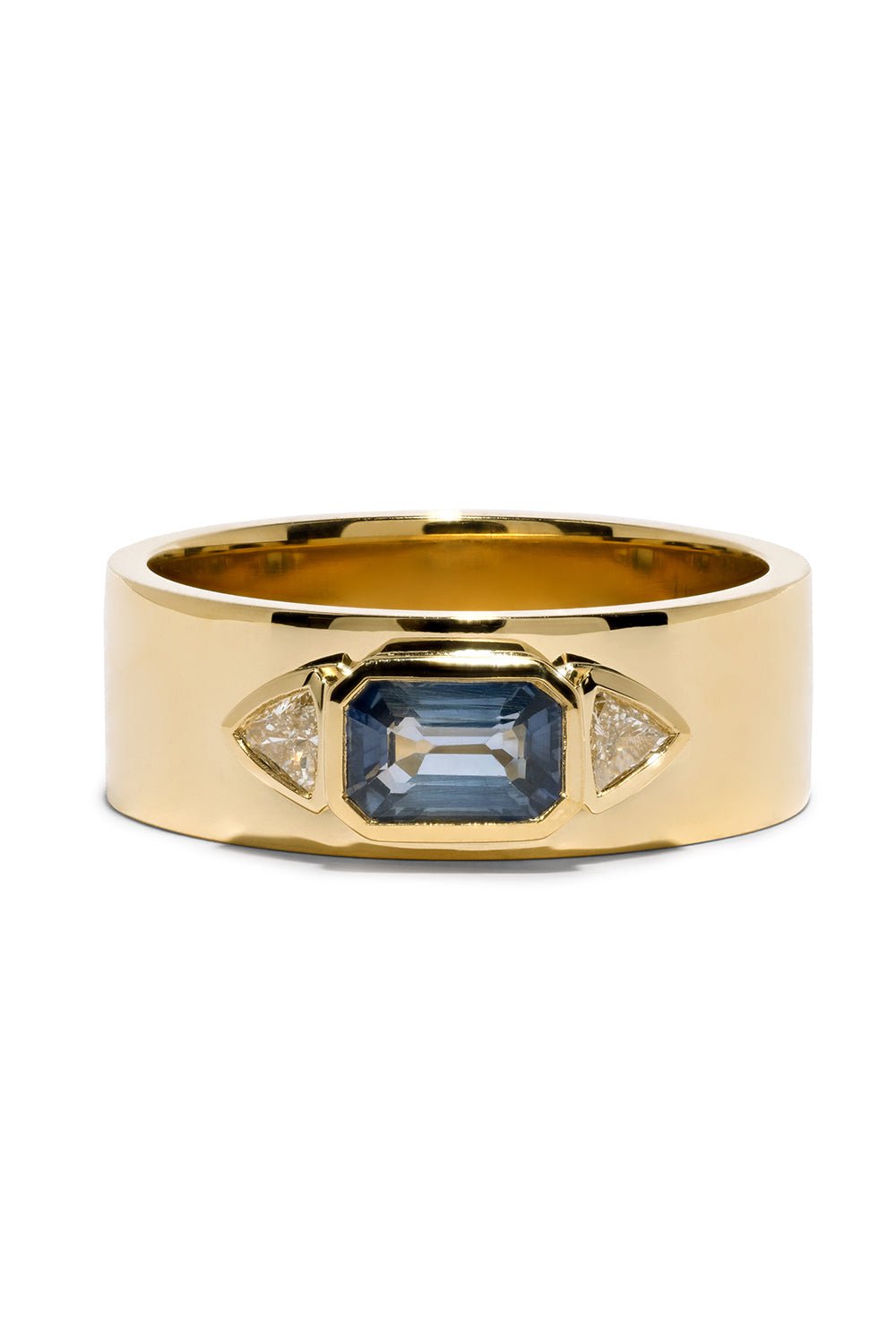 AZLEE-NESW Ring-YELLOW GOLD