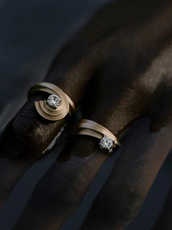AZLEE-Sea Ring I-YELLOW GOLD