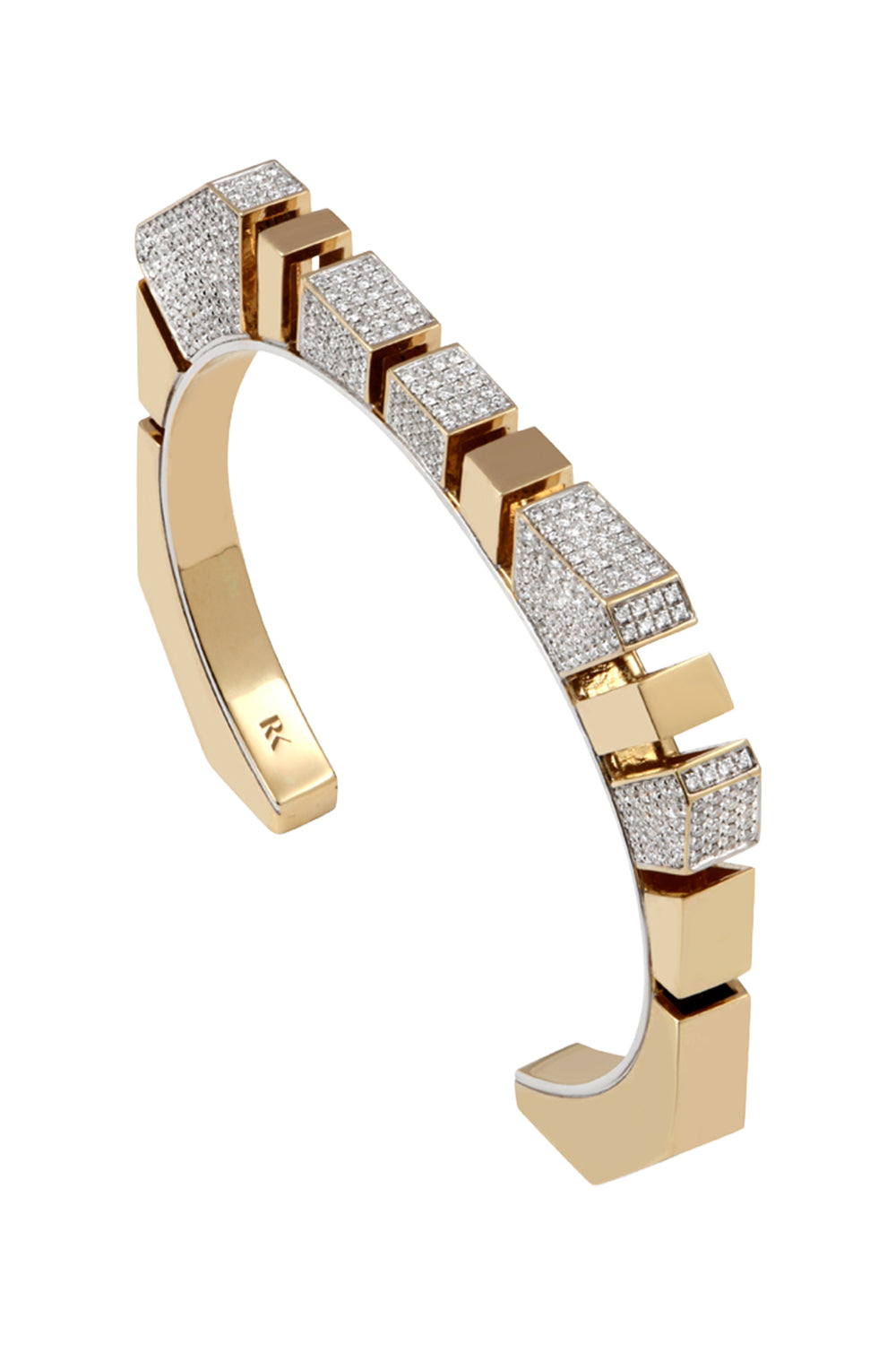 Diamond Full Pave Bold Bracelet