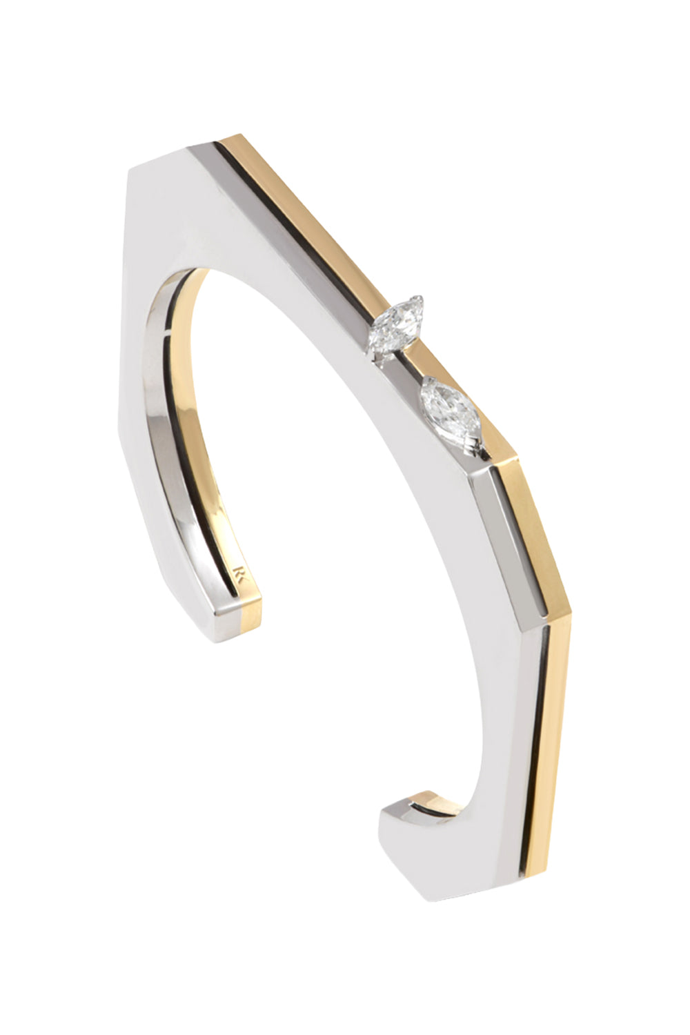 Diamond Marquise Bold Bracelet