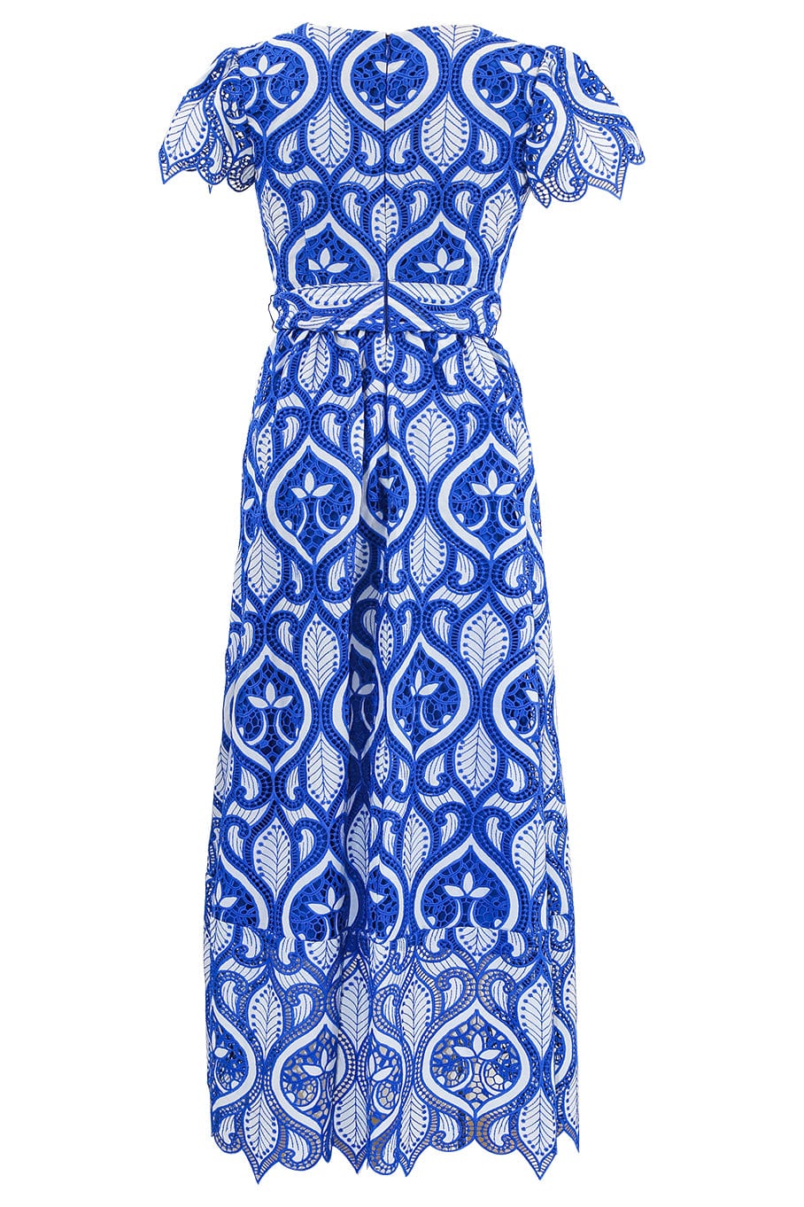 BADGLEY MISCHKA-Flutter Flounce Dress-