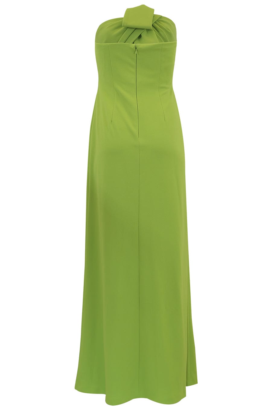 BADGLEY MISCHKA-Strapless Bust Drape Gown-