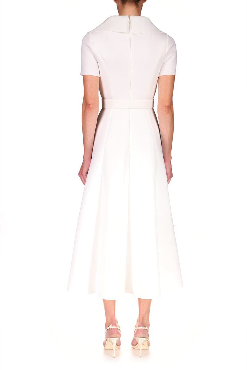 BADGLEY MISCHKA-Fit Flare Trench Dress-