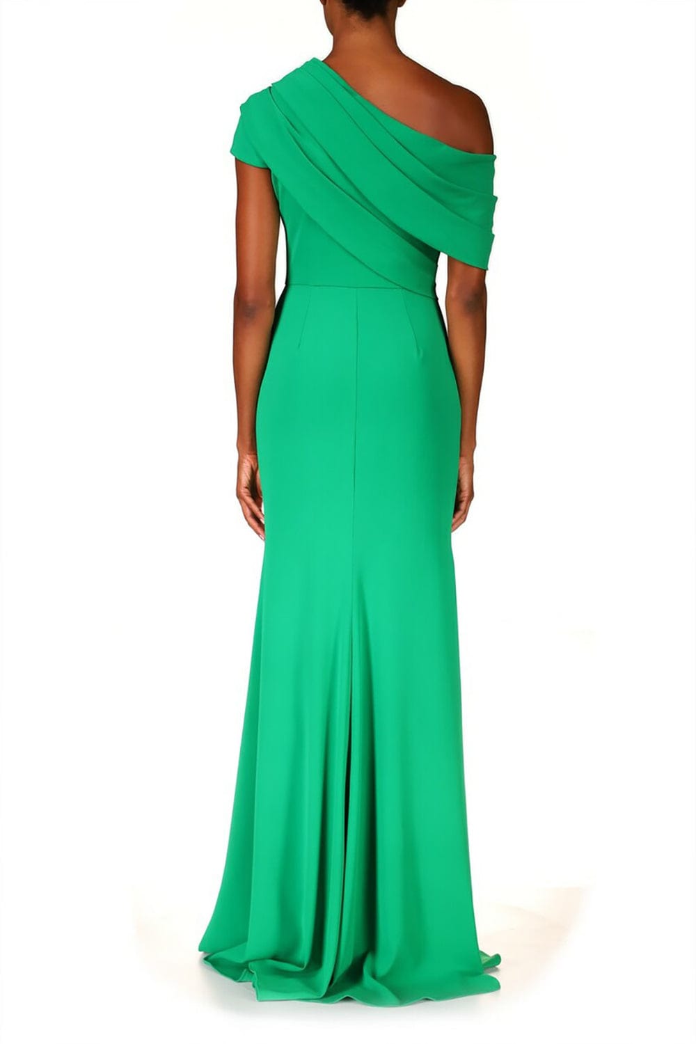 BADGLEY MISCHKA-Shoulder Drape Gown-