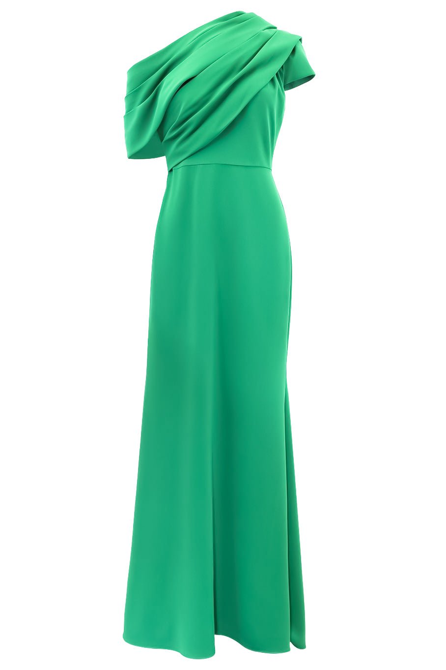 BADGLEY MISCHKA-Shoulder Drape Gown-