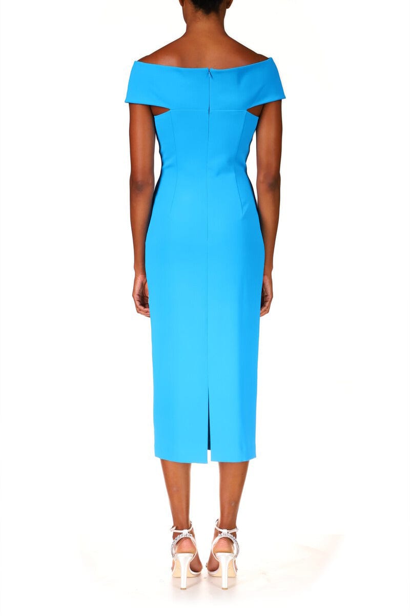 BADGLEY MISCHKA-Off Shoulder Day Dress-