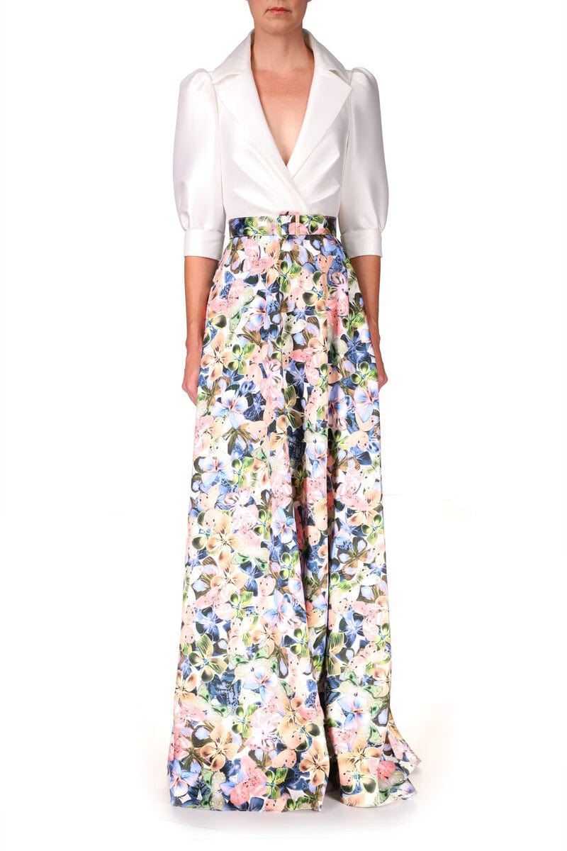 BADGLEY MISCHKA-Butterfly Skirt Gown-