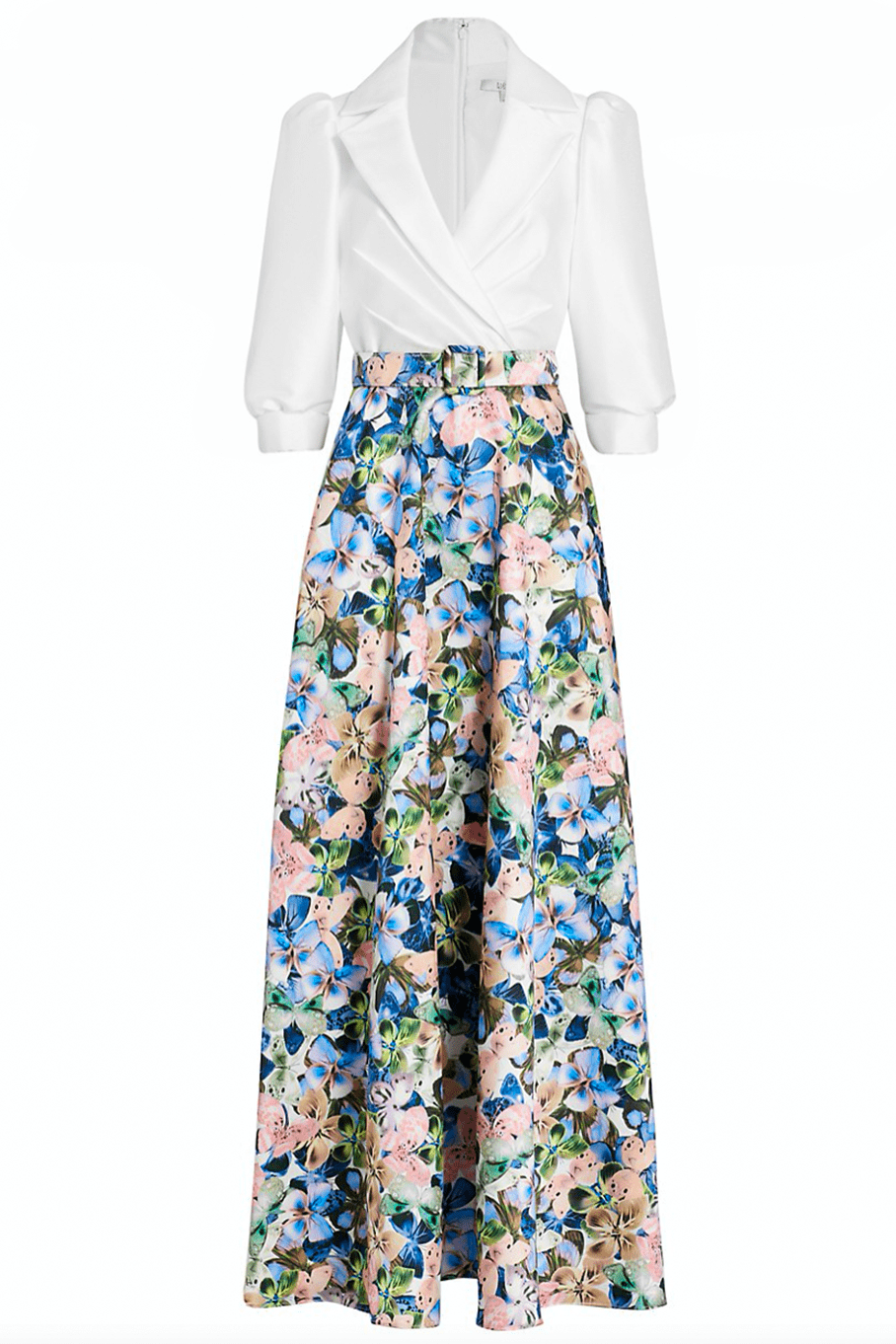 BADGLEY MISCHKA-Butterfly Skirt Gown-