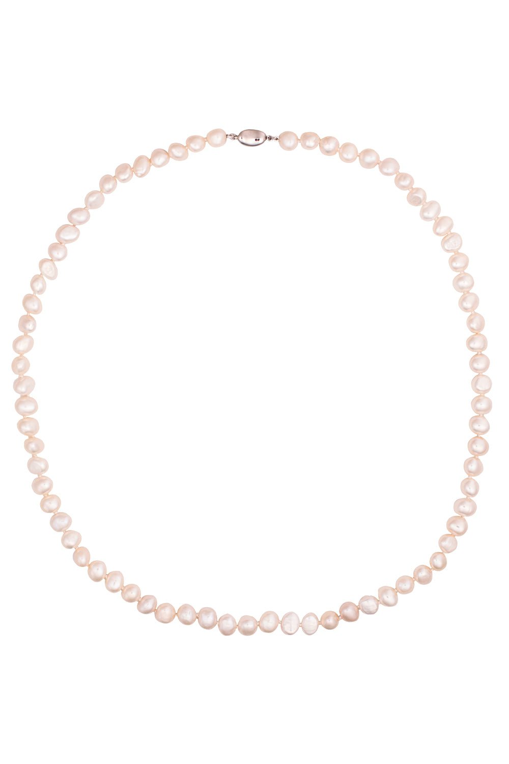 BAGGINS-Freshwater Pearl Necklace-SILVER