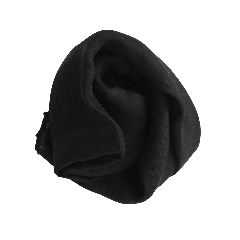 BAJRA SHAWLS-Organza Shawl-BLACK