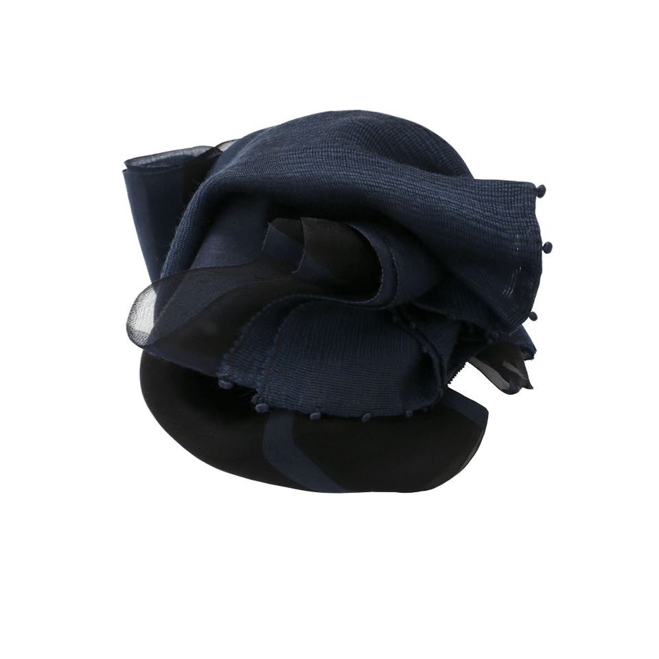 BAJRA SHAWLS-Organza Shawl-NAVY