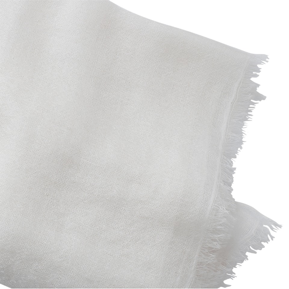 BAJRA SHAWLS-Cashmere Shawl-WHITE