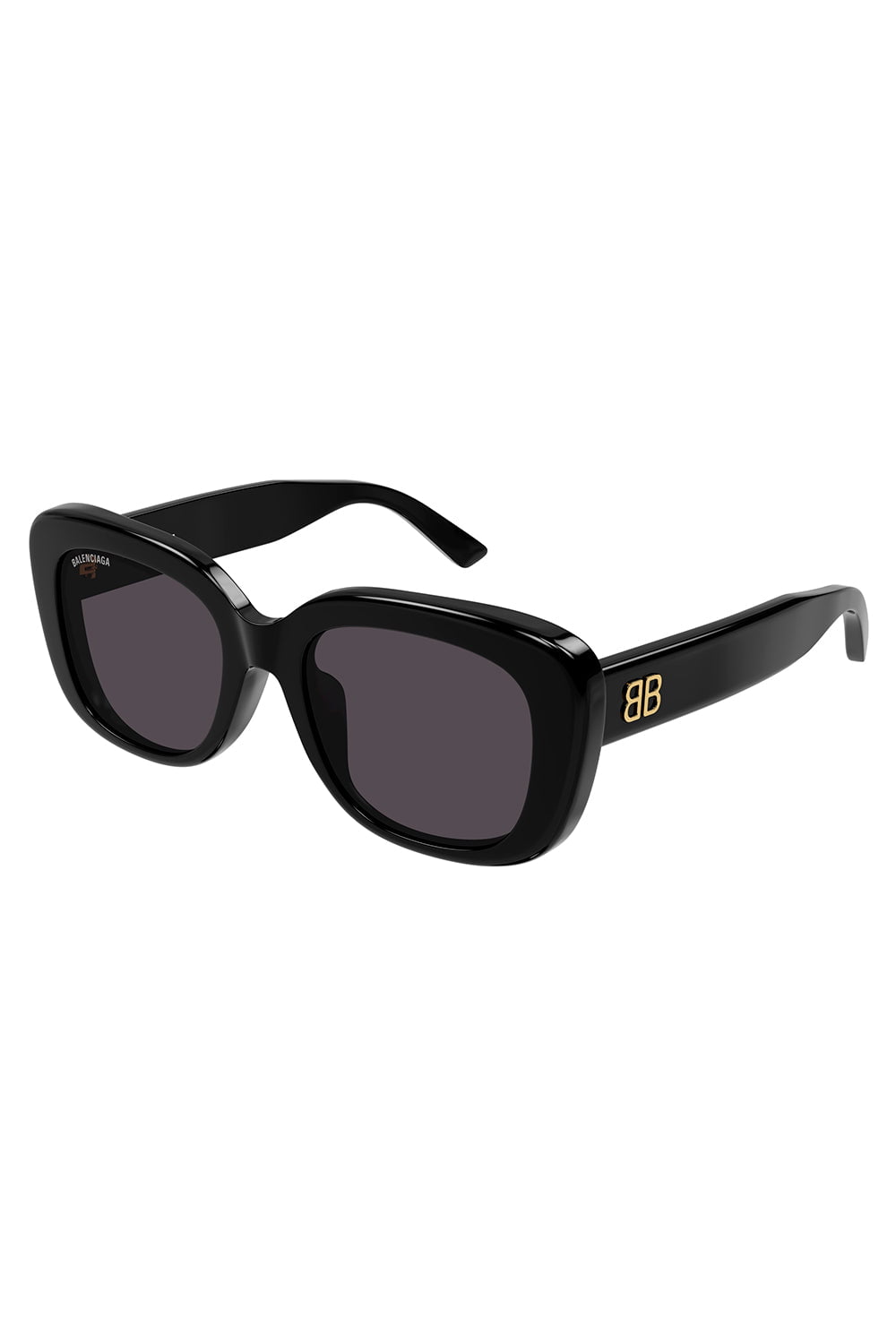 BALENCIAGA-Monaco Sunglasses-BLACK/GREY