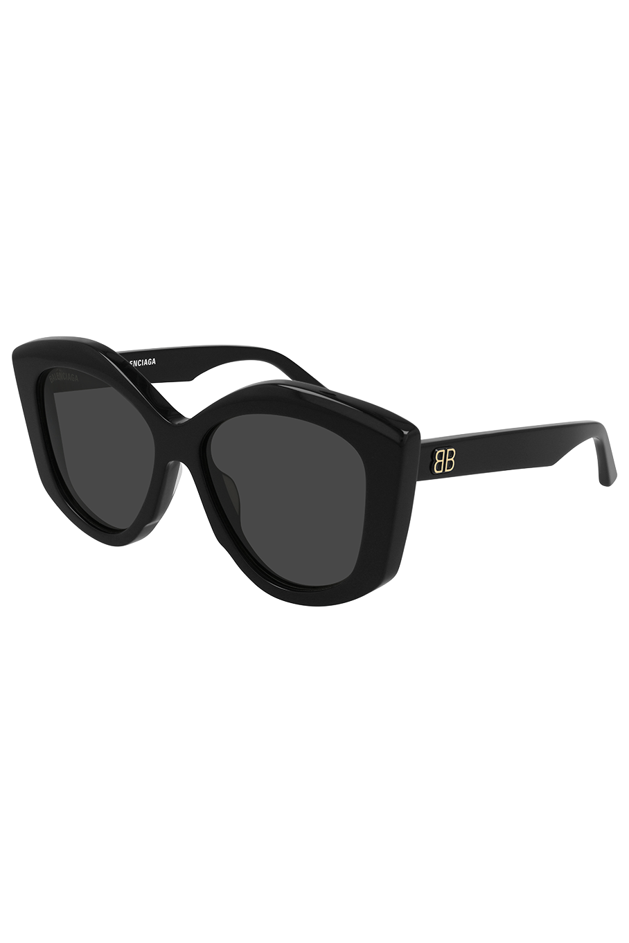BALENCIAGA-Acetate Sunglasses - Black Grey-BLCK/GREY