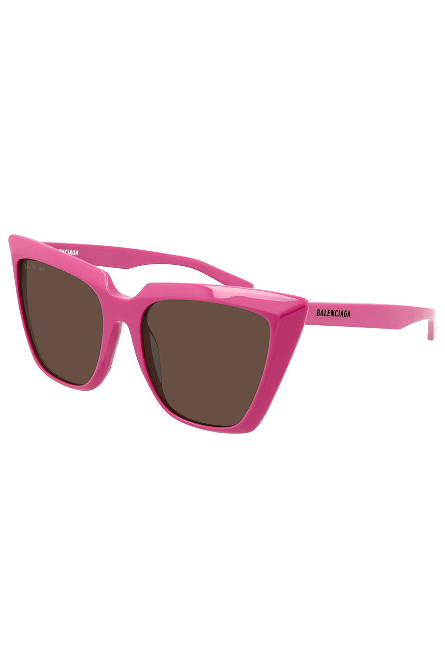 BALENCIAGA-Cat Eye Sunglasses - Fuschia-FUCHSIA