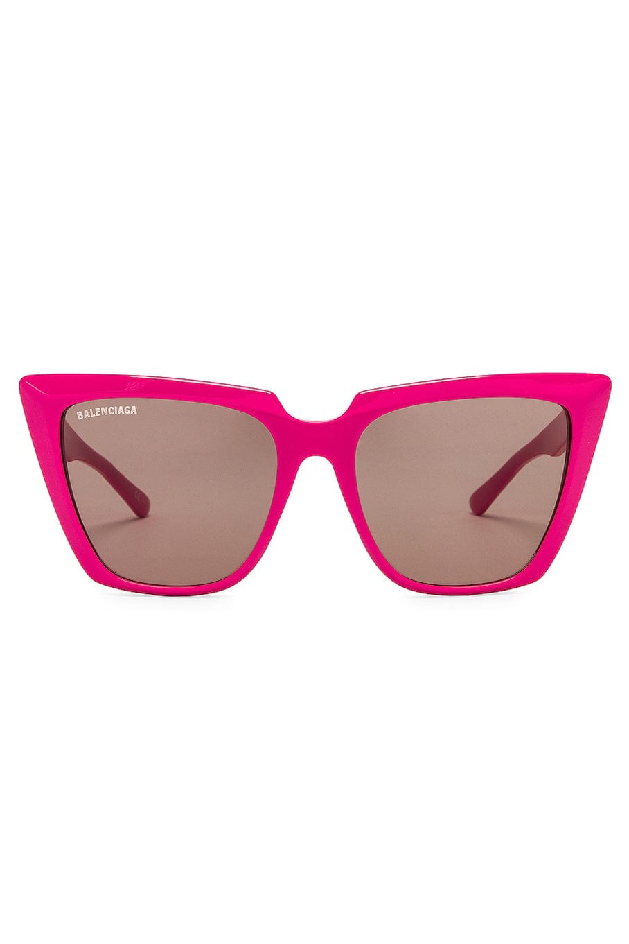 BALENCIAGA-Cat Eye Sunglasses - Fuschia-FUCHSIA