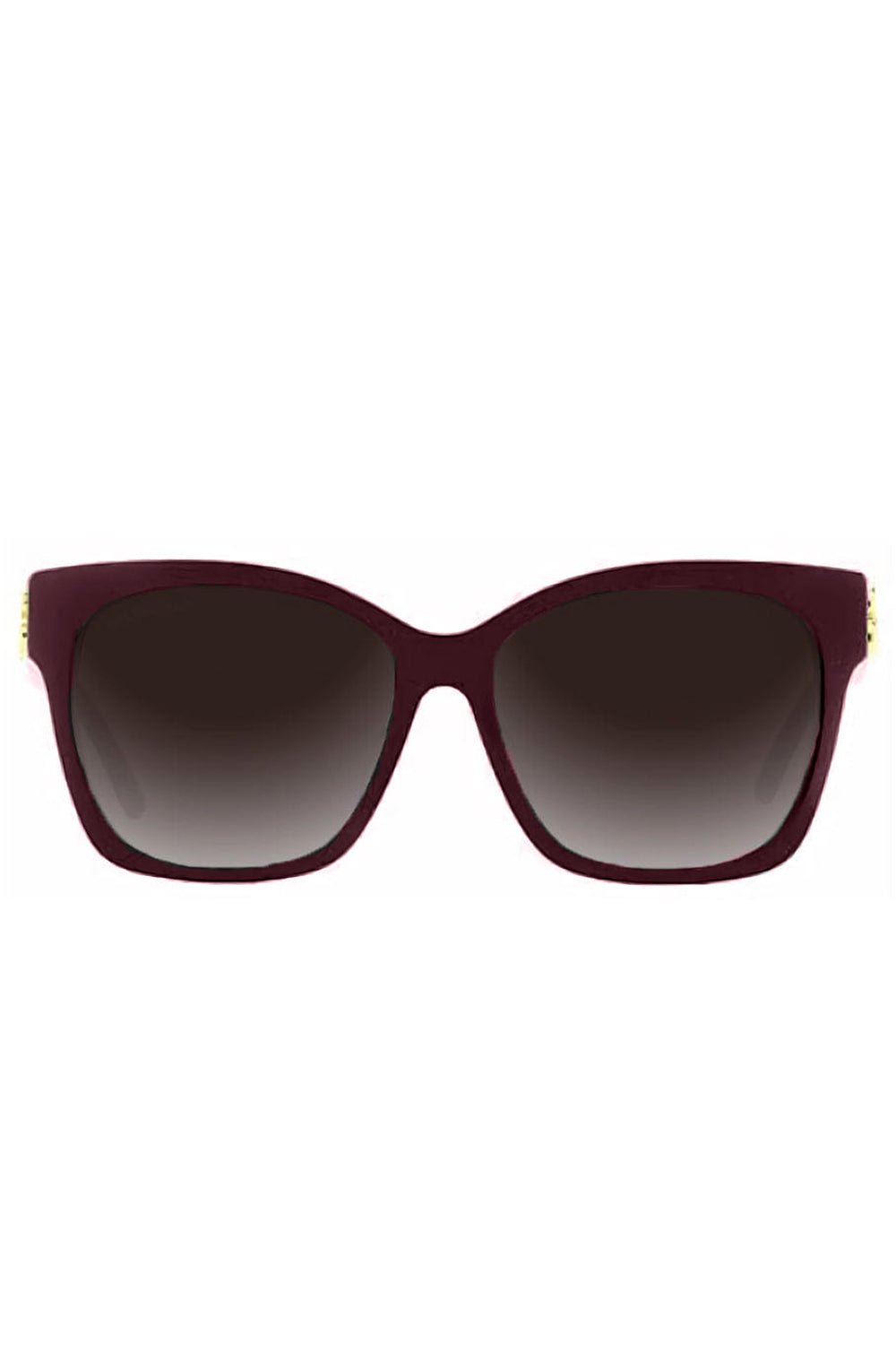 BALENCIAGA-Logo Sunglasses - Violet-VIOGLDRD