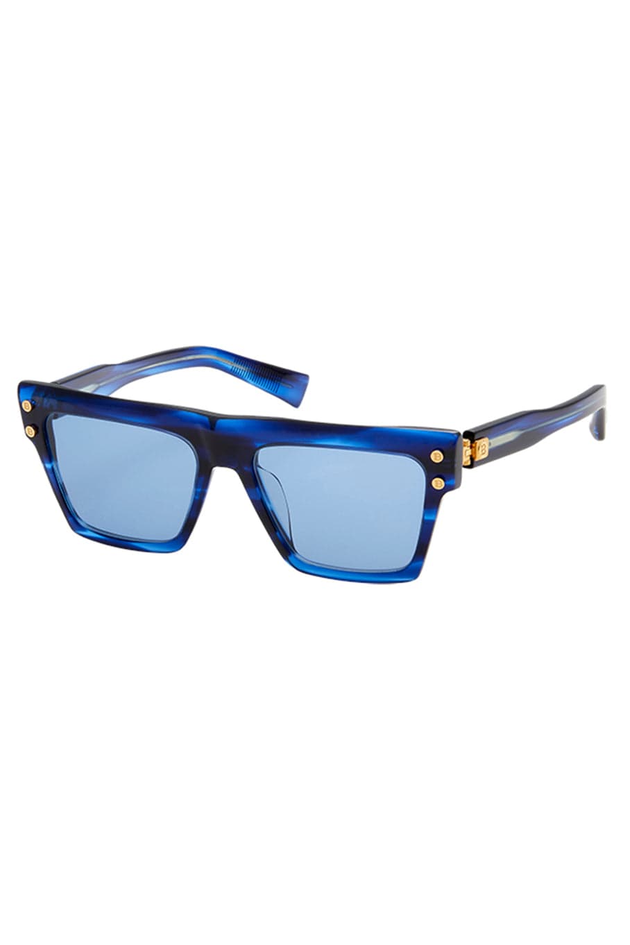 BALMAIN-B-V Sunglasses-BLU/GLD