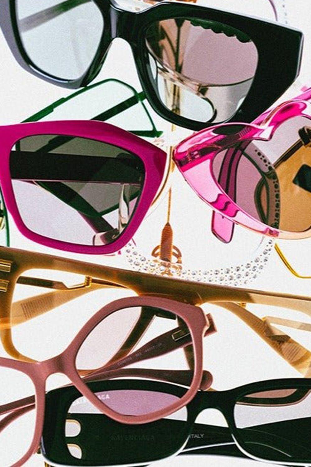 BALMAIN-Soldat Sunglasses - Bone Gold-BNE/GLD