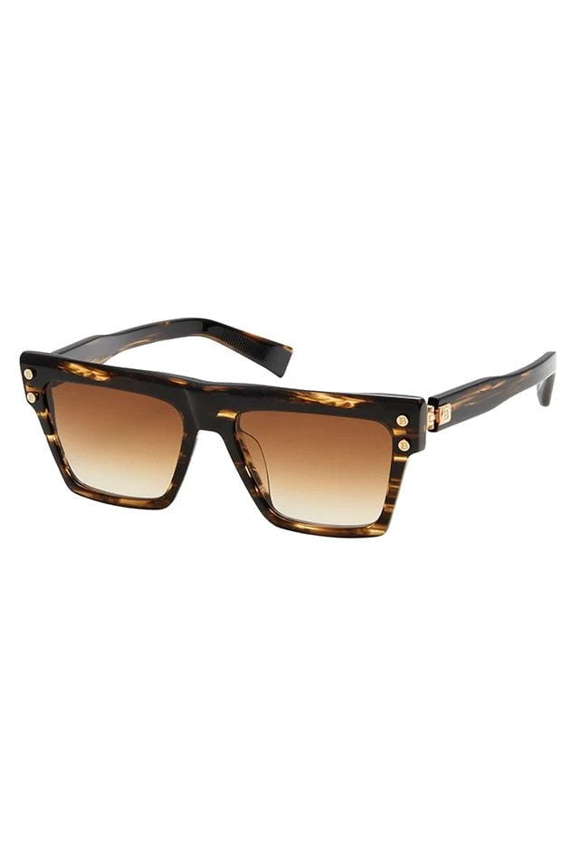 BALMAIN-B-V Sunglasses-BRN/GLD