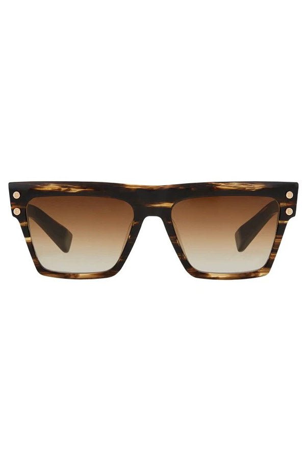 BALMAIN-B-V Sunglasses-BRN/GLD