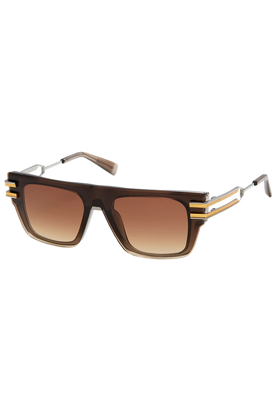 BALMAIN-Soldat Sunglasses-BRN/PLD