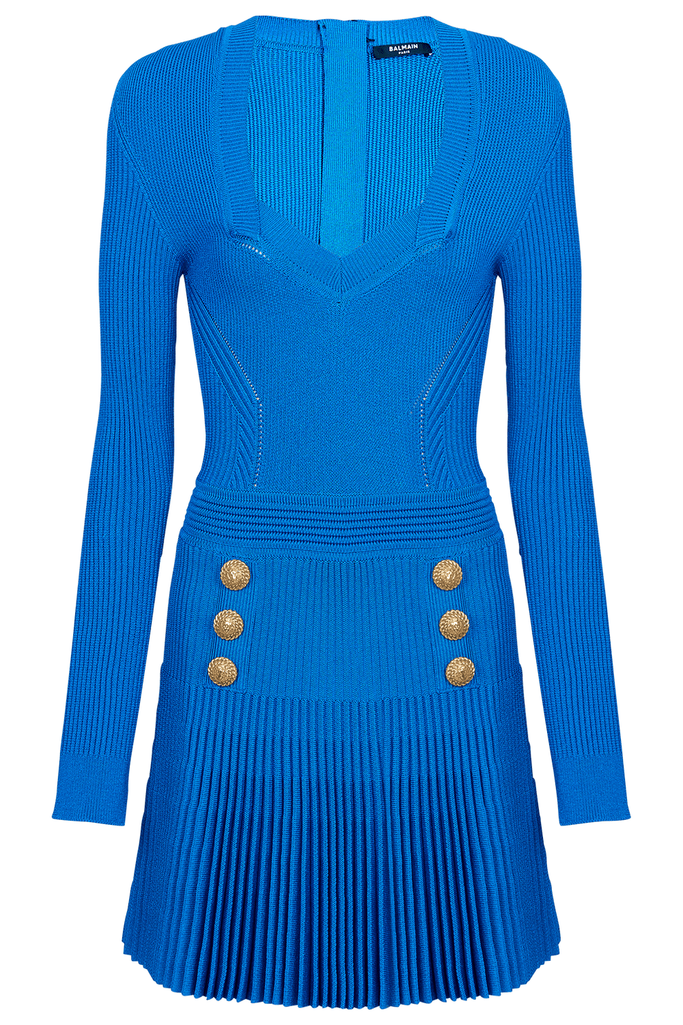 green emerald velvet dress Ribbed Knit Flare Dress