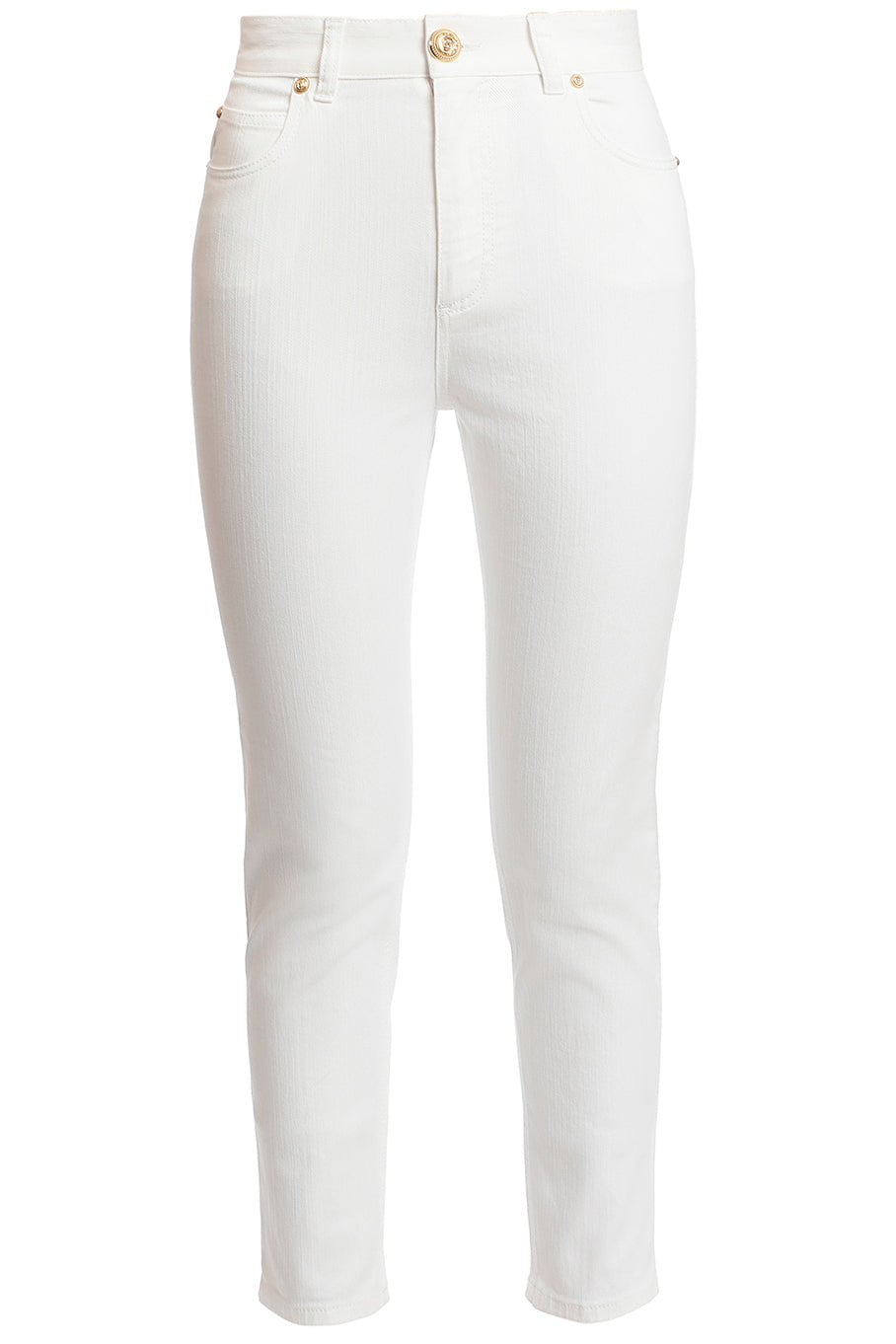 BALMAIN-Five Pocket Slim Fit Jeans-