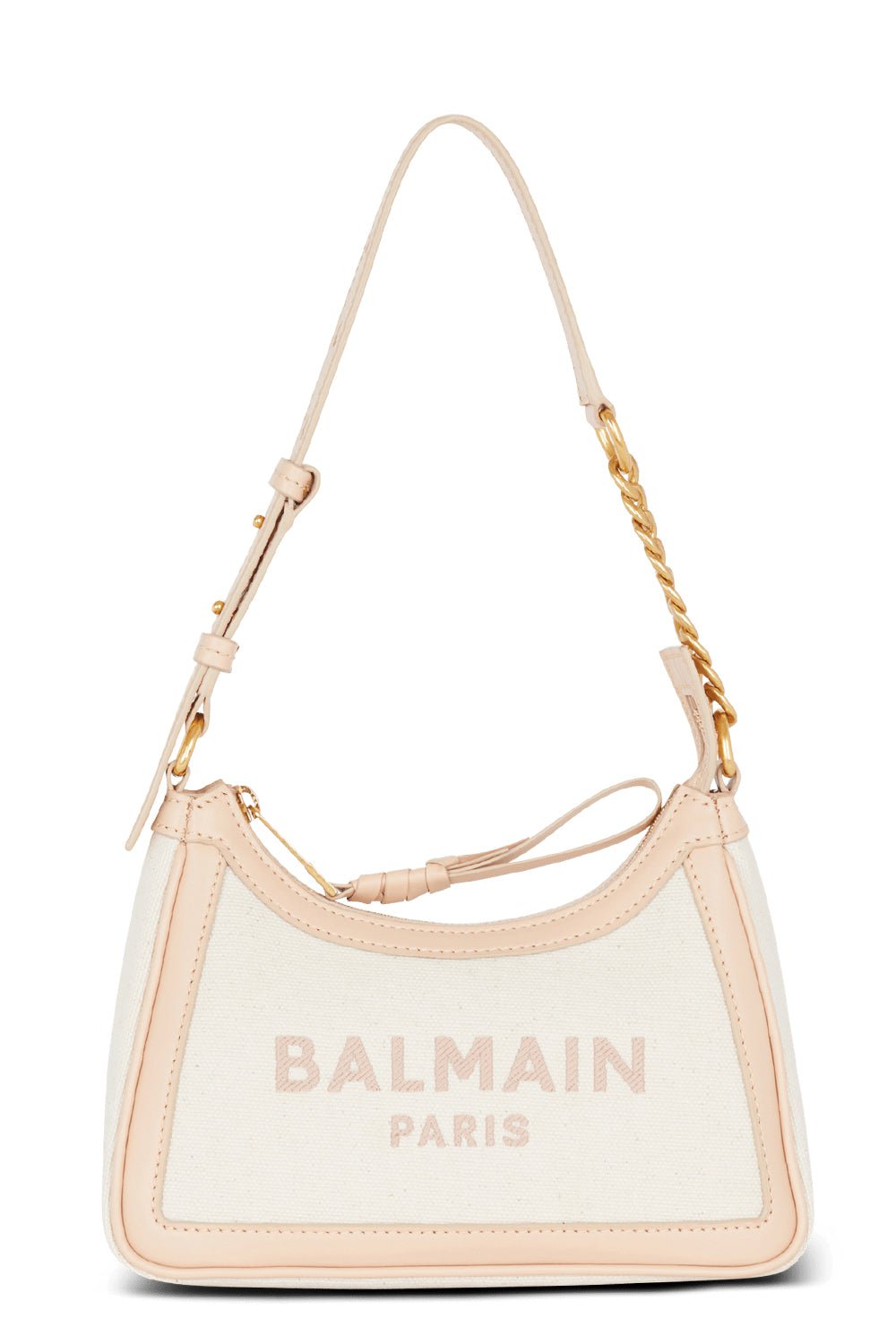 BALMAIN-B-Army Shoulder Bag - Nude Rose-CREAM/NUDE ROSE