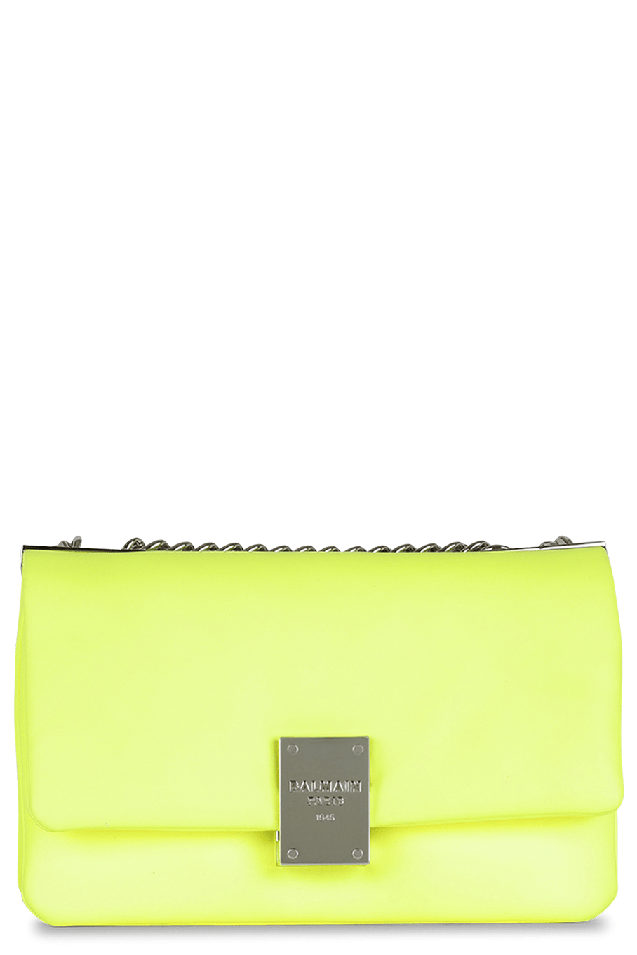 BALMAIN-1945 Bag Small - Jaune-JAUNFLUO