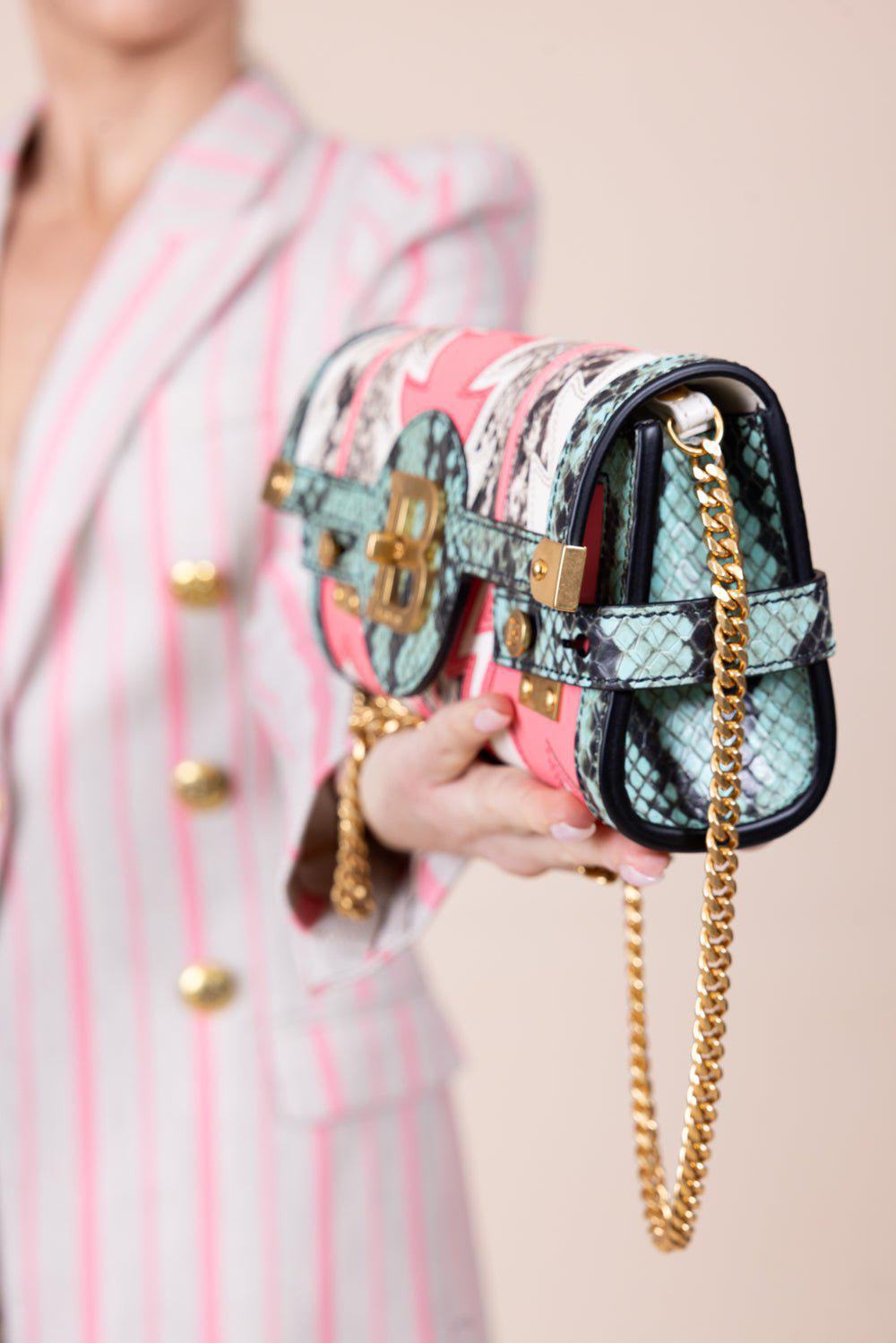 BALMAIN-B-Buzz Pouch 23 - Multi-MULTI