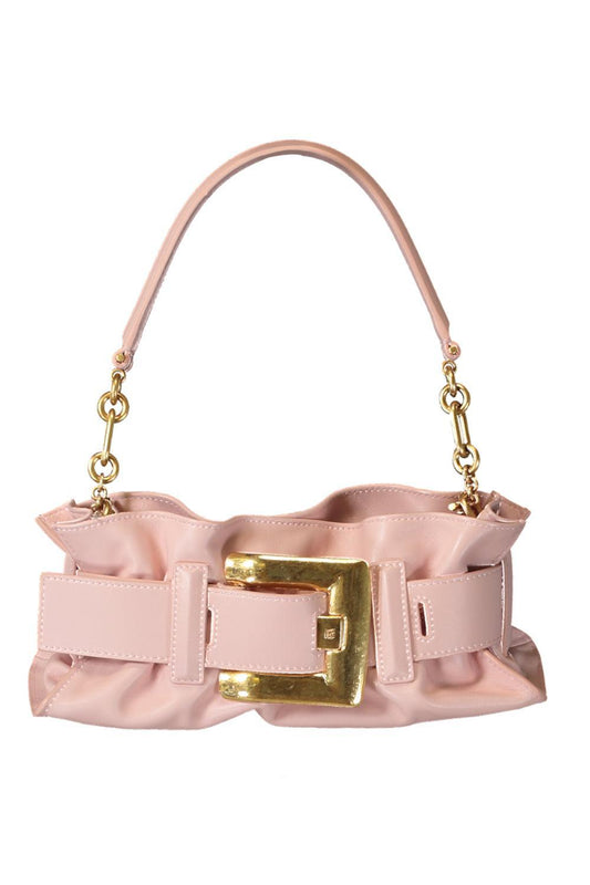 Anthem Mini Bag - Rose Pale-PINK-HANDBAGSHOULDER-BALMAIN