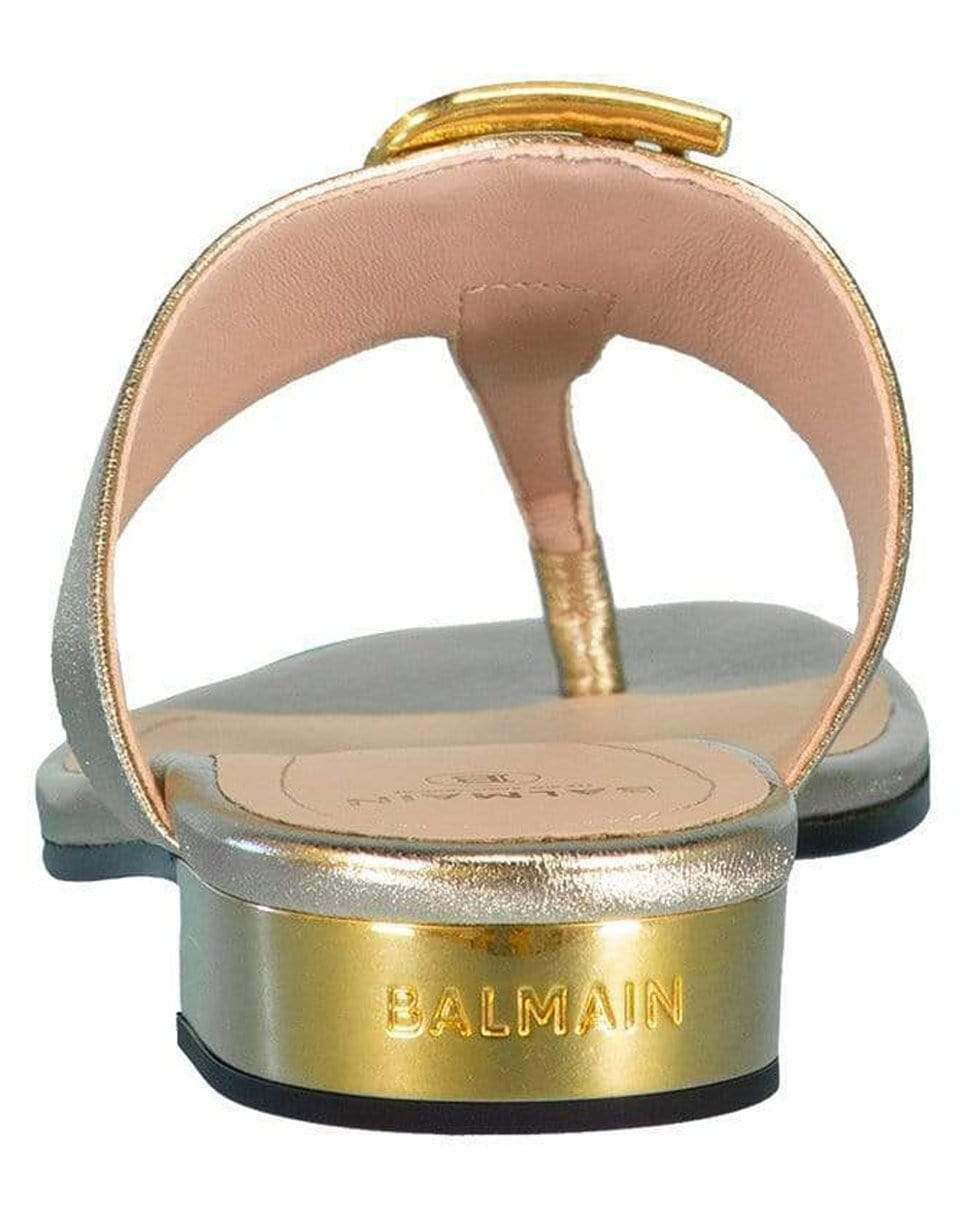 BALMAIN-Flat Sofia Sandal-