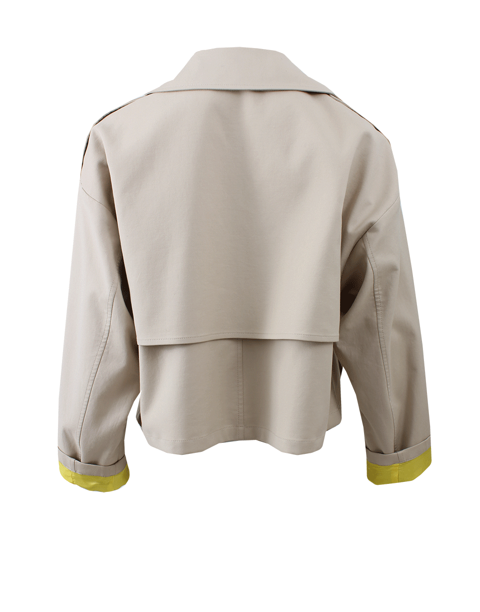 BARBARA BUI-Cropped Trench Jacket-