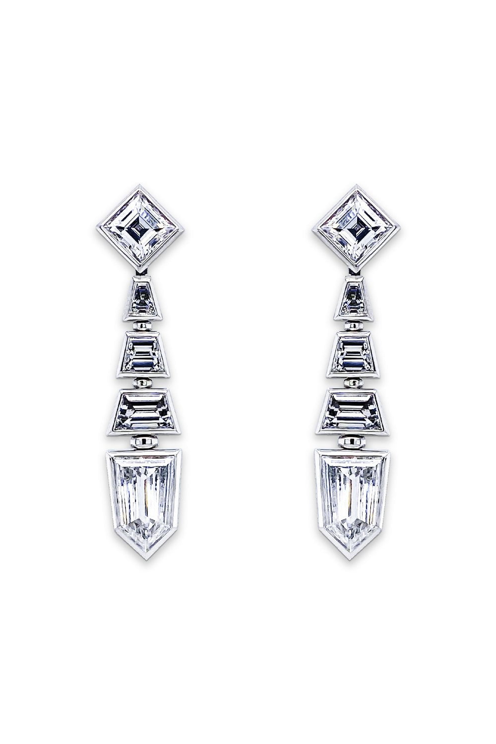 Shield Diamond Earrings JEWELRYFINE JEWELEARRING BAYCO   