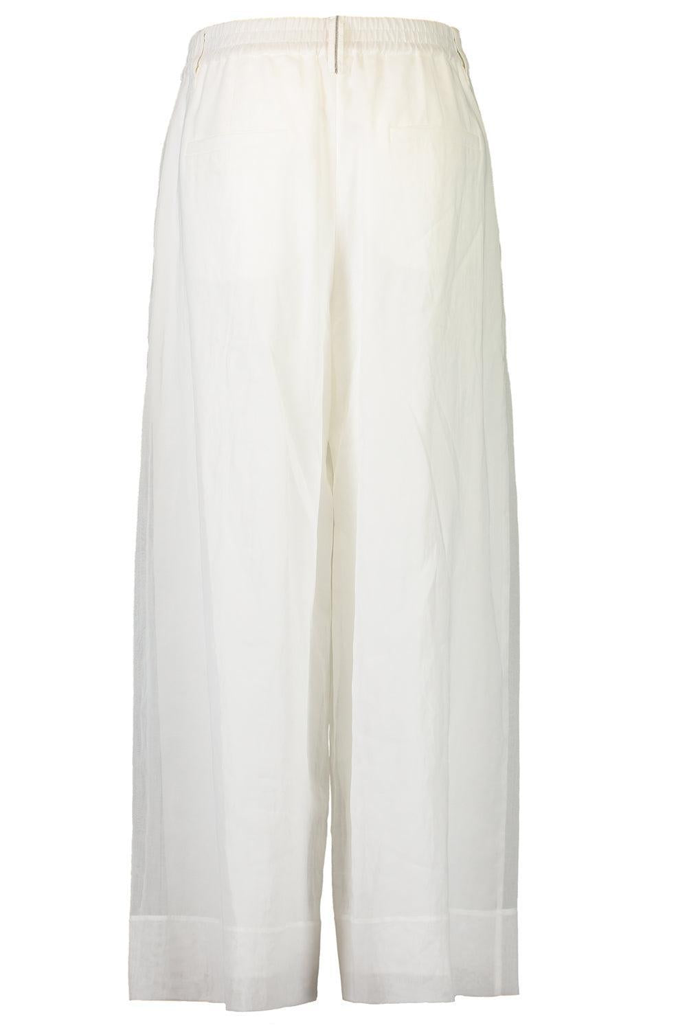 Relaxed Trouser-WHITE-38-CLOTHINGPANTCASUAL-BRUNELLO CUCINELLI