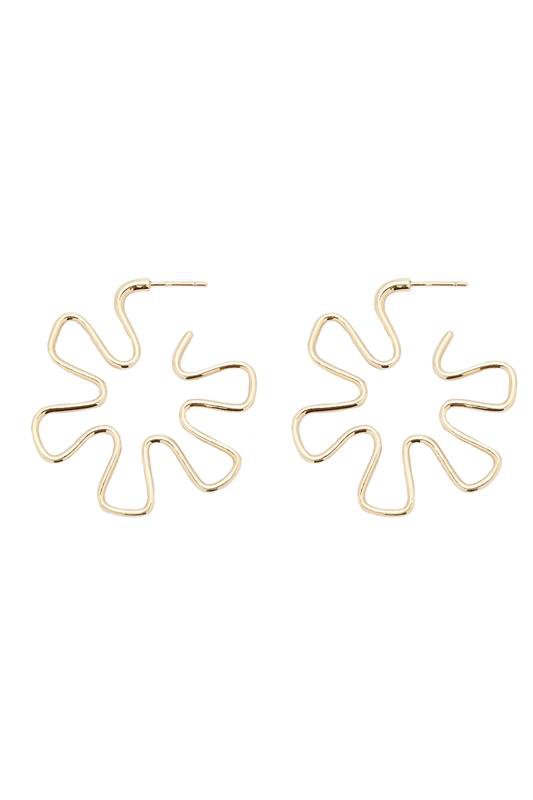 BEA BONGIASCA-B Gold Earrings-YELLOW GOLD