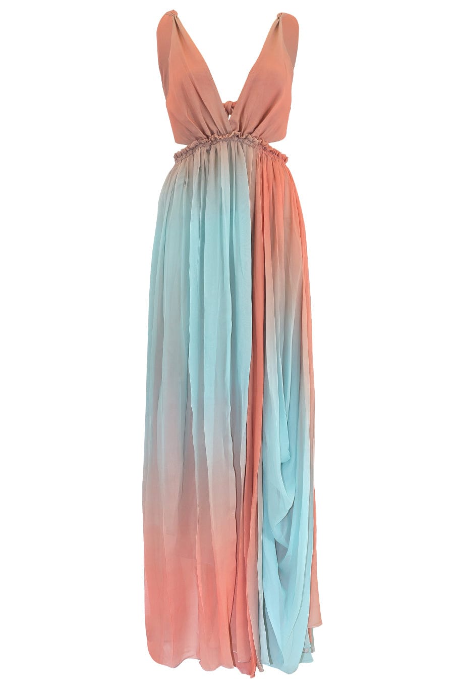 BEATRIZ CAMACHO-Dua Dress Maxi With Slits-