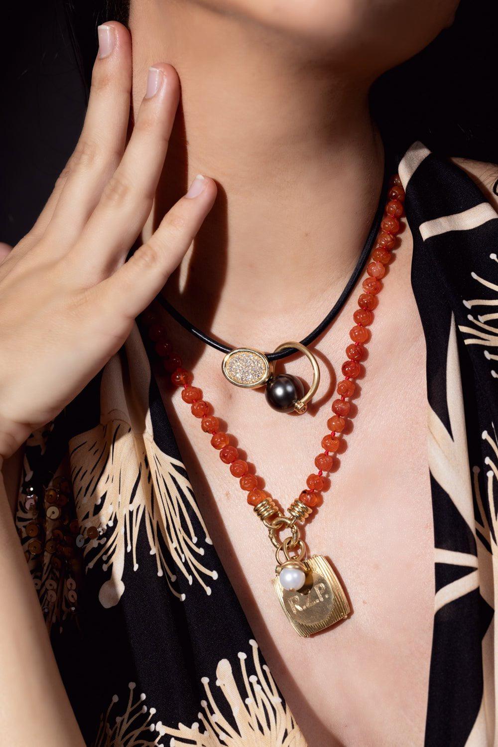 BECK JEWELS-Tahiti Pendant-YELLOW GOLD