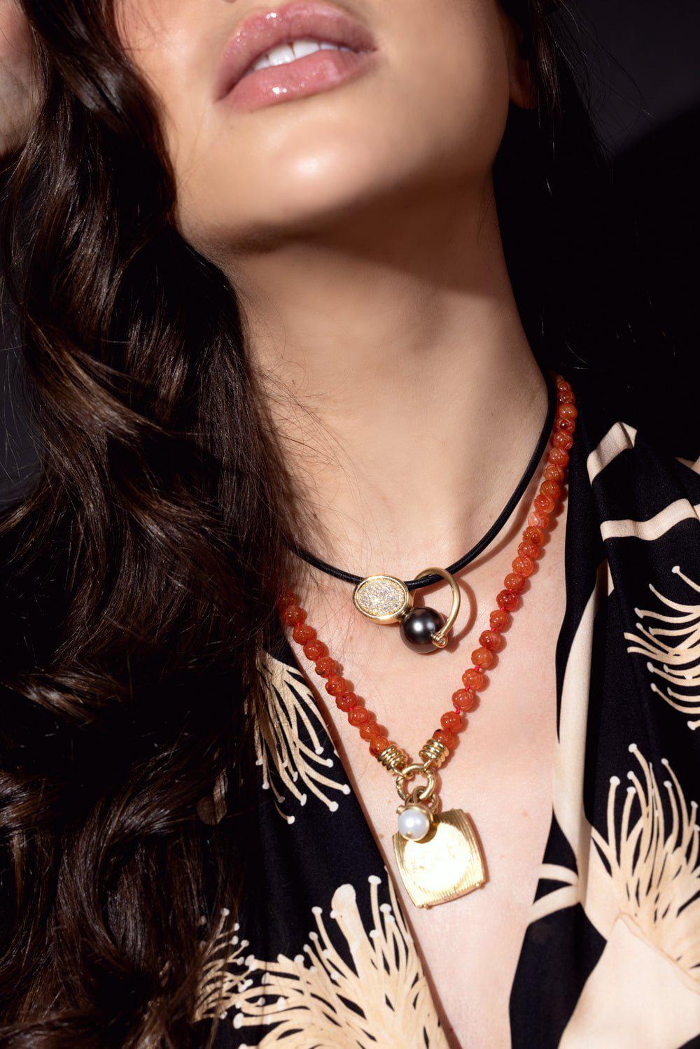 BECK JEWELS-Tahiti Pendant-YELLOW GOLD