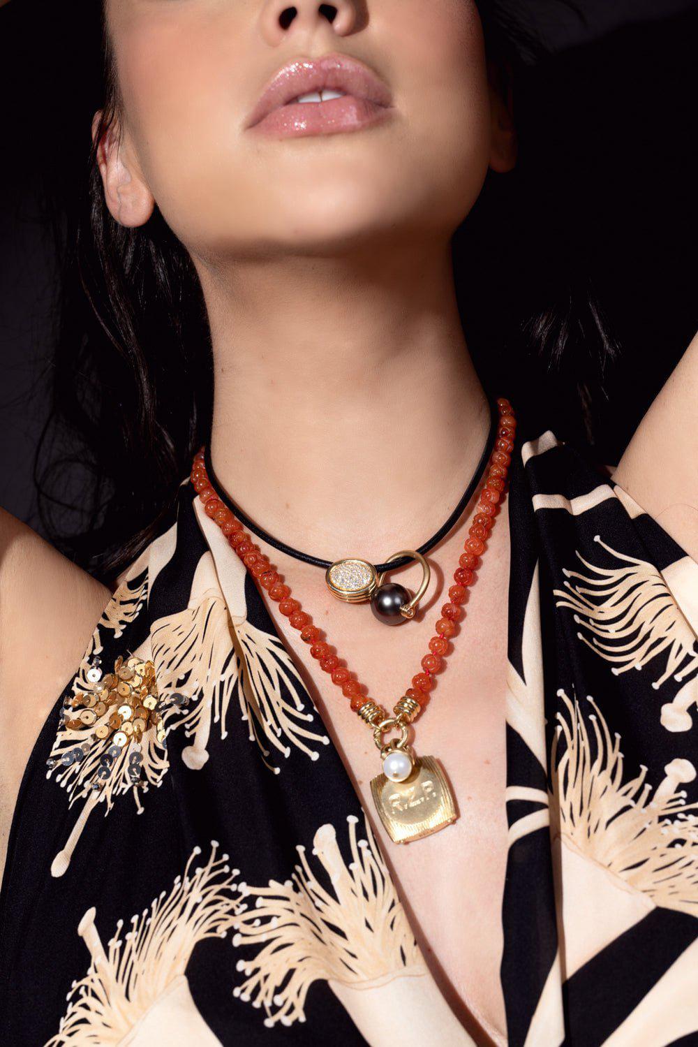 BECK JEWELS-Tahiti Pendant-YELLOW GOLD
