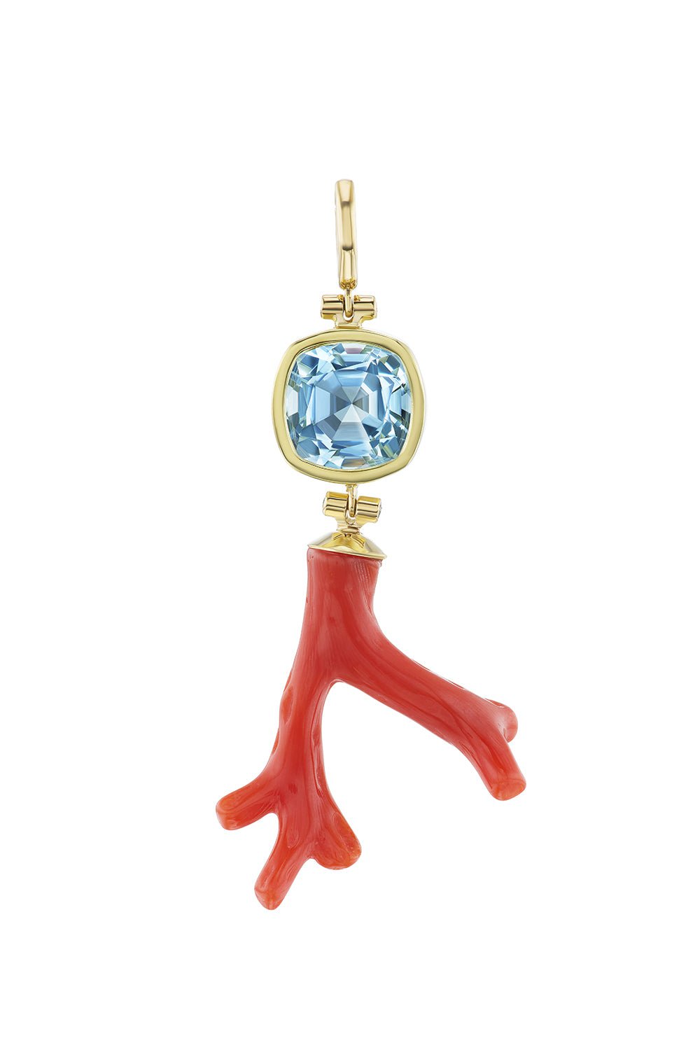 BECK JEWELS-Torre Del Greco Pendant-YELLOW GOLD
