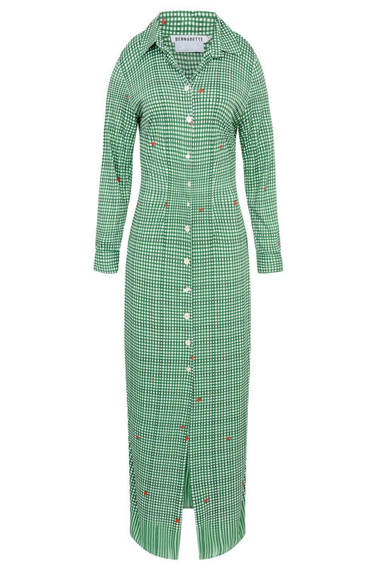 Baby Dress-GREEN-36-CLOTHINGDRESSCASUAL-BERNADETTE