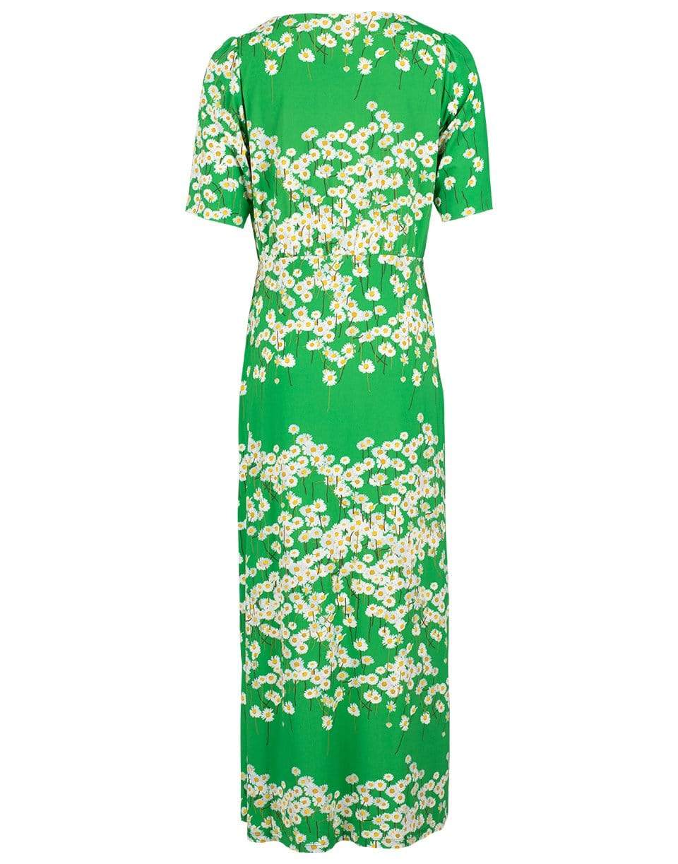 BERNADETTE-Deep V-Neck Chrissy Dress-