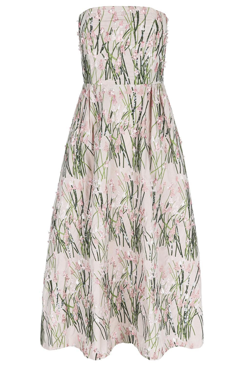 BERNADETTE-Dette Embroidered Dress-